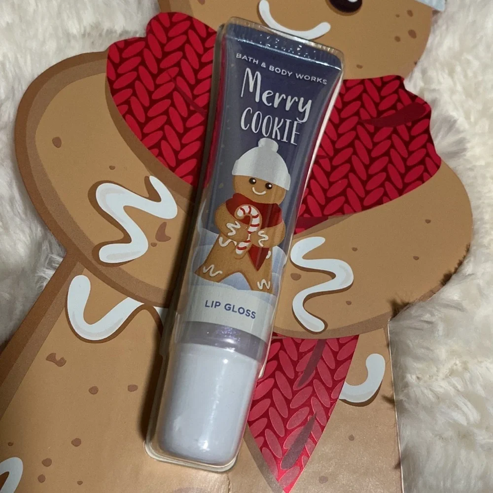 Bath & Body Works Merry Cookie 🍪 Lip Gloss. NWT